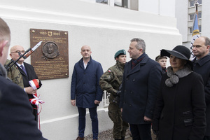 Wojewoda Kujawsko-Pomorski odsłania tablicę Wojciecha Korfantego