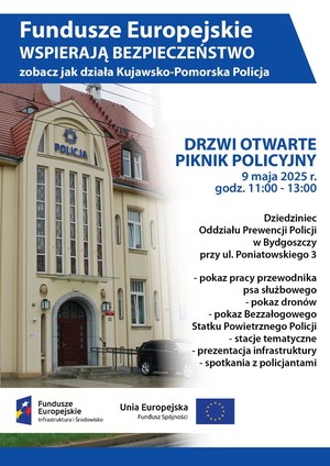 Plakaty promujące dni Funduszy Europejskich.
