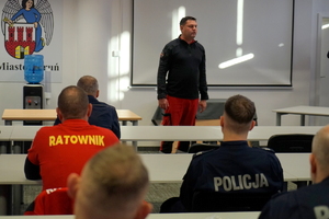 policjanci szkolą się