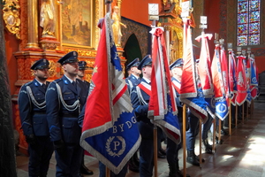 Uroczysta msza z okazji Święta Policji