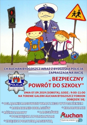 Plakat informacyjny o akcji- zaproszenie