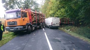 Pojazdy uczestniczące w zdarzeniu.