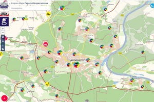 zdjęcie Krajowej Mapy Zagrożeń Bezpieczeństwa