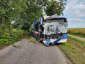 Służby na miejscu zdarzenia.