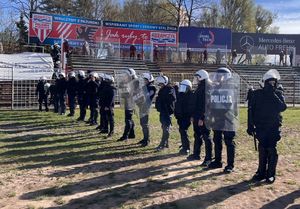 Policjanci podczas szkolenia