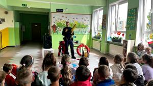 Profilaktyczne spotkanie bydgoskich „wodniaków” z uczniami szkół podstawowych