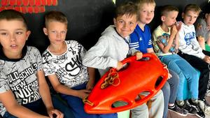 Profilaktyczne spotkanie bydgoskich „wodniaków” z uczniami szkół podstawowych
