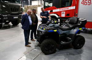 Bydgoscy policjanci wśród wystawców na Międzynarodowych Targach Bezpieczeństwa i Obronności „LOGIS-MIL 2025”