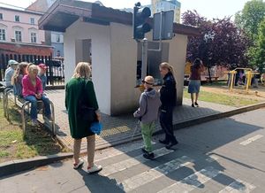 „Piknik bezpieczeństwa i życzliwości dla niepełnosprawnych” z profilaktykami ze śródmiejskiego komisariatu