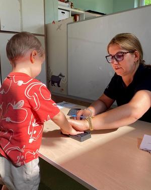 spotkanie śródmiejskich policjantów z dziećmi