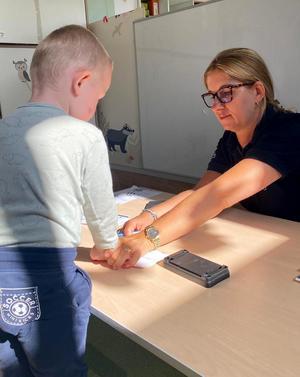 spotkanie śródmiejskich policjantów z dziećmi