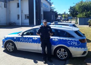 dzielnicowy z Komisariatu Policji Bydgoszcz-Fordon