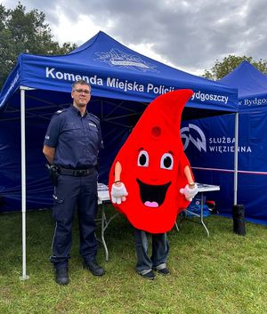 Policjanci uczestniczyli w 2. Biegu „Bydgoszcz Tętni Dobrem”
