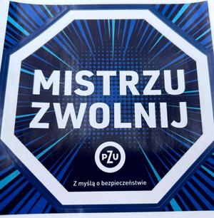 Policjanci bydgoskiego ruchu drogowego realizują kampanię „Mistrzu, zwolnij”