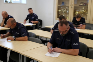 Policjanci rywalizowali w eliminacjach turnieju służby dyżurnej