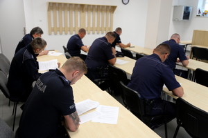 Policjanci rywalizowali w eliminacjach turnieju służby dyżurnej