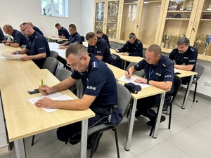 Policjanci rywalizowali w eliminacjach turnieju służby dyżurnej