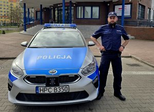 Policjant poza służbą zatrzymał nietrzeźwego rowerzystę