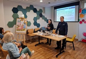 Bydgoscy profilaktycy z prelekcją dla Seniorów