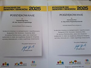 Bydgoscy profilaktycy z prelekcją dla Seniorów