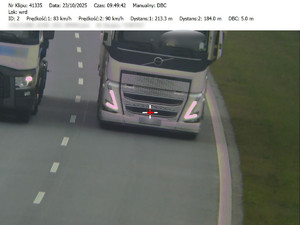 Policjanci bydgoskiego ruchu drogowego reagowali na wykroczenia drogowe na S5