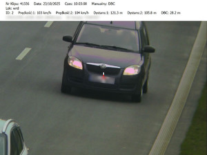 Policjanci bydgoskiego ruchu drogowego reagowali na wykroczenia drogowe na S5