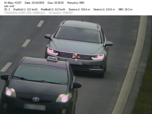 Policjanci bydgoskiego ruchu drogowego reagowali na wykroczenia drogowe na S5