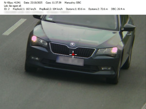 Policjanci bydgoskiego ruchu drogowego reagowali na wykroczenia drogowe na S5