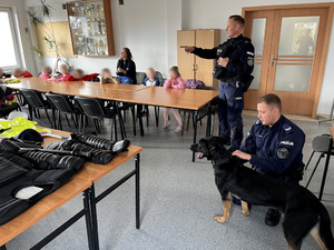Przedszkolaki z wizytą u policjantów na bydgoskich Wyżynach