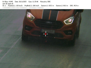 Bydgoscy policjanci kontrolowali odległości między pojazdami na S-5