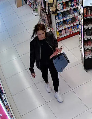 podejrzewana osoba na terenie sklepu