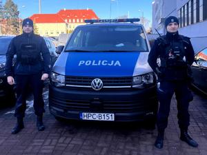 Wzorowa postawa śródmiejskich policjantów – serdeczne podziękowania od mieszkanki