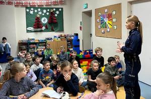 Śródmiejscy policjanci o bezpieczeństwie podczas ferii zimowych