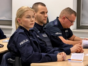 Kursanci ze Szkoły Policji w Pile pełnią służby na terenie Bydgoszczy
