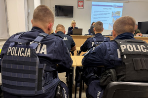 Kursanci ze Szkoły Policji w Pile pełnią służby na terenie Bydgoszczy