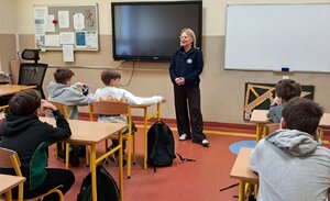 „Niebieski tydzień” z profilaktykami z Fordonu