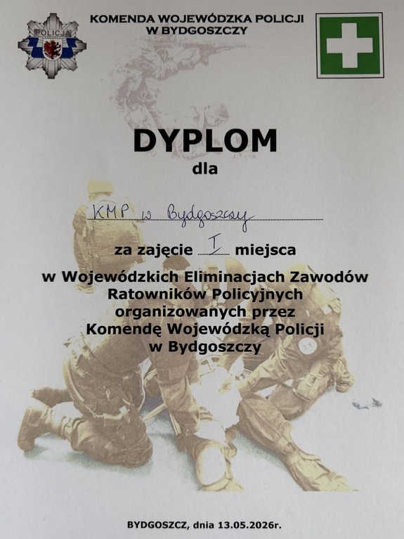 Wojewódzkie eliminacje do XI Ogólnopolskich Zawodów Ratowników Policyjnych z Kwalifikowanej Pierwszej Pomocy