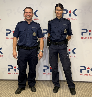 Bydgoscy dzielnicowi opowiedzieli o służbie w Policji w Radiu PiK