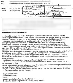 podziękowania