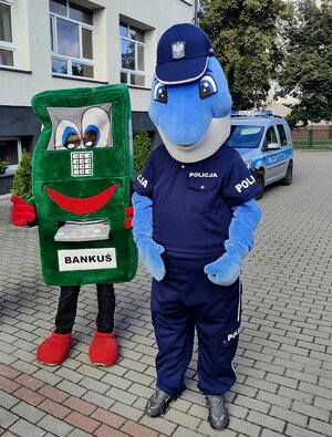 Bezpieczna droga do szkoły” z koronowskimi profilaktykami