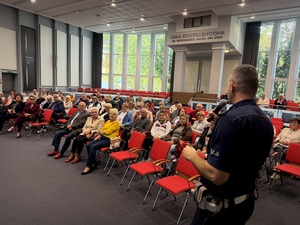 O bezpieczeństwie w ruchu drogowym z Seniorami