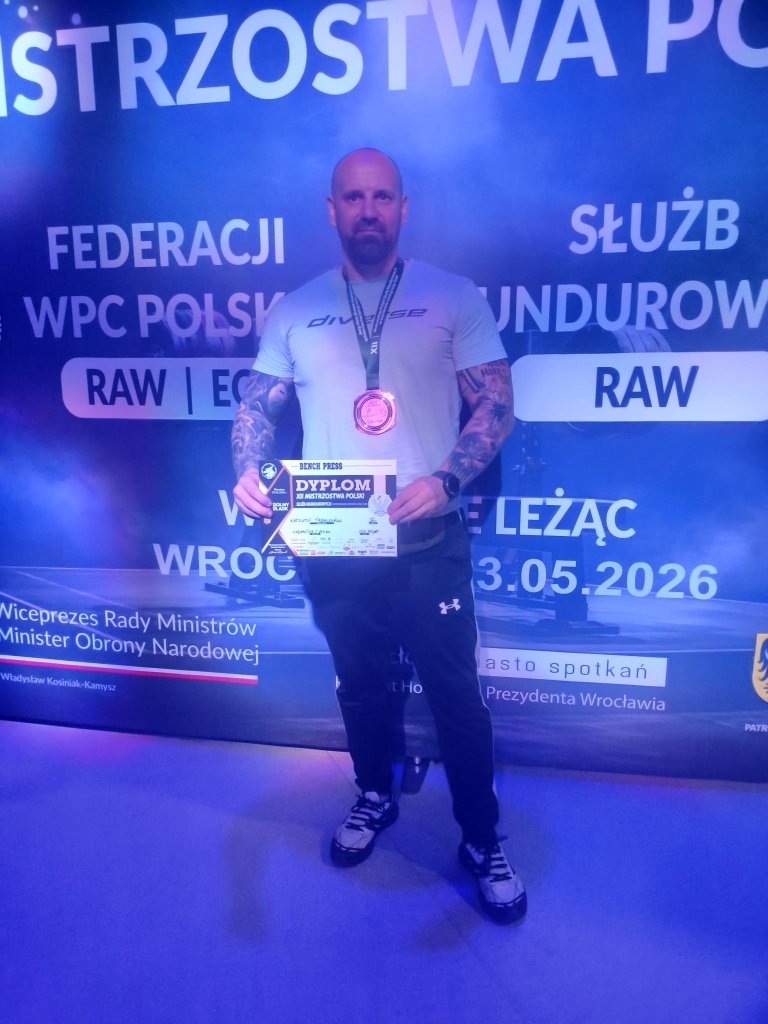 Sportowe podium dla bydgoskiego policjanta