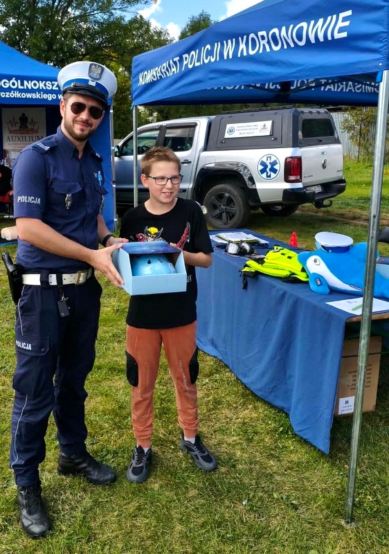 Akcja edukacyjna policji w Koronowie